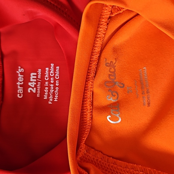 Tuddler Rush guard two shirts swimshirts size 2T  24M - Picture 11 of 11